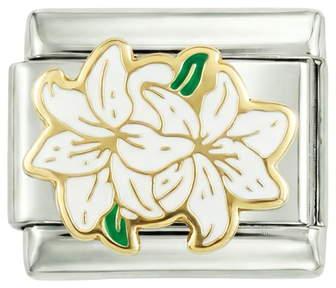 Double Lili Flowers, on Silver - double-lili-flowers-on-silver.png