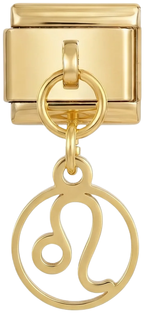 Leo Sign Hanging on Gold - leo-sign-hanging-on-gold.png