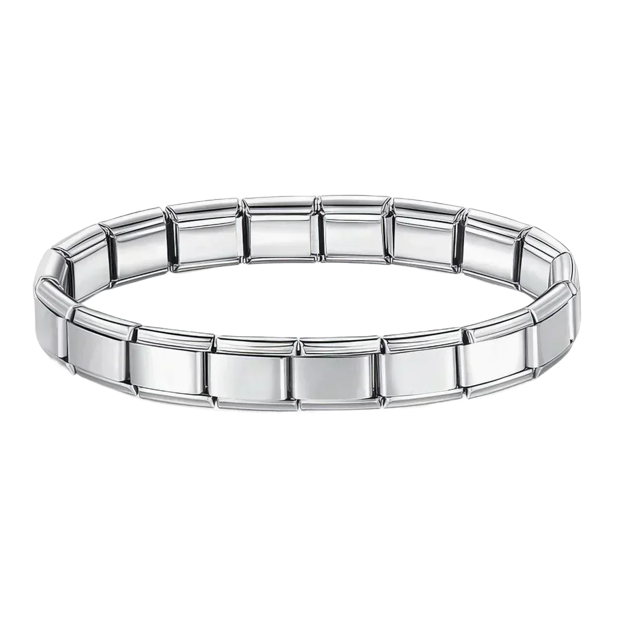 Charms-armbånd sølv