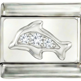 Skal legges til - Dolphin Bling Silver