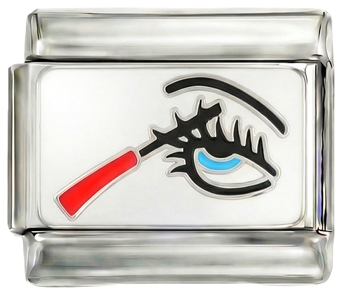 Mascara on Silver