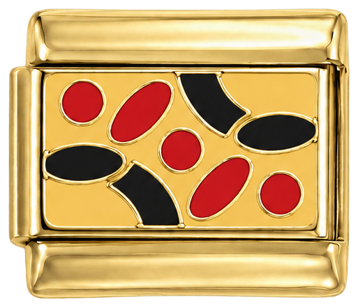 Belgisk merke med steiner