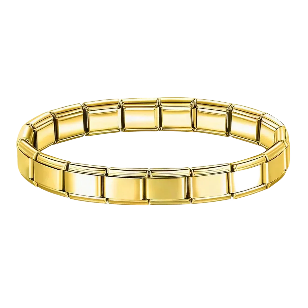 Charms-armbånd gull