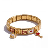 Love-set med 10 Charms